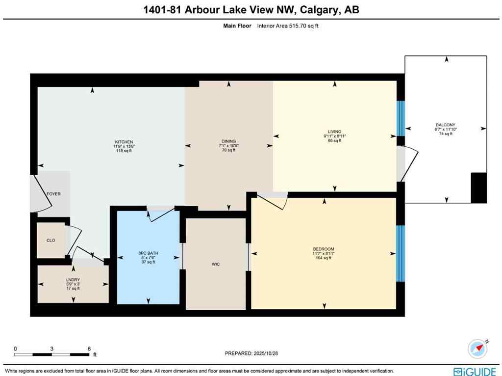 MLS® A2267307 - Unit #1401 81 Arbour Lake View NW in Arbour Lake Calgary, Residential