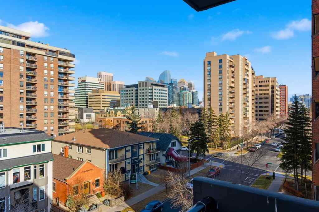 MLS&reg; # A2267319 - Unit #604 1015 14 Avenue SW in Beltline Calgary, Residential Open Houses