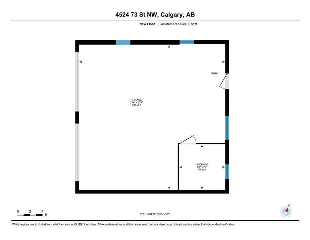 MLS® A2267336 - 4524 73 Street NW in Bowness Calgary, Residential