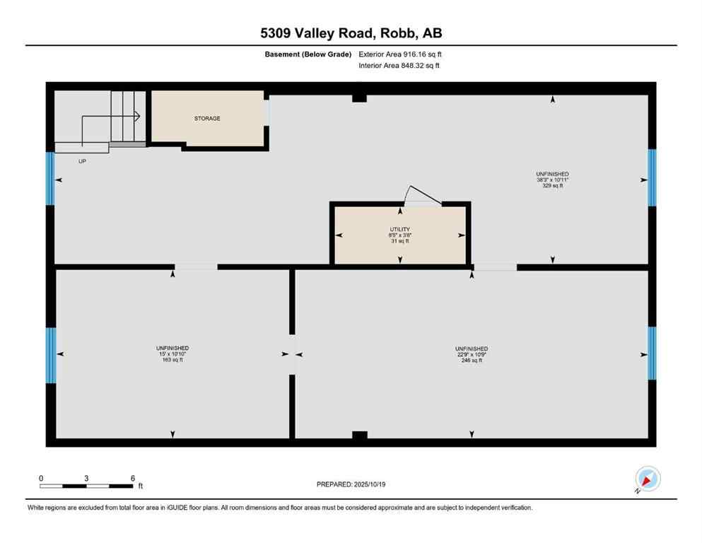 MLS® A2267339 - 5309 Valley Road Street  in Robb Robb, Residential