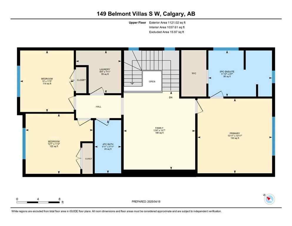 MLS® A2267345 - 149 Belmont Villas SW in Belmont Calgary, Residential