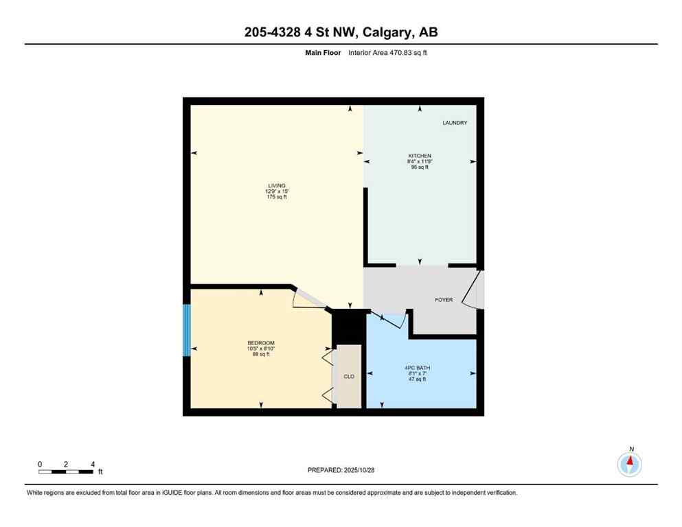 MLS® A2267352 - Unit #205 4328 4 Street NW in Highland Park Calgary, Residential