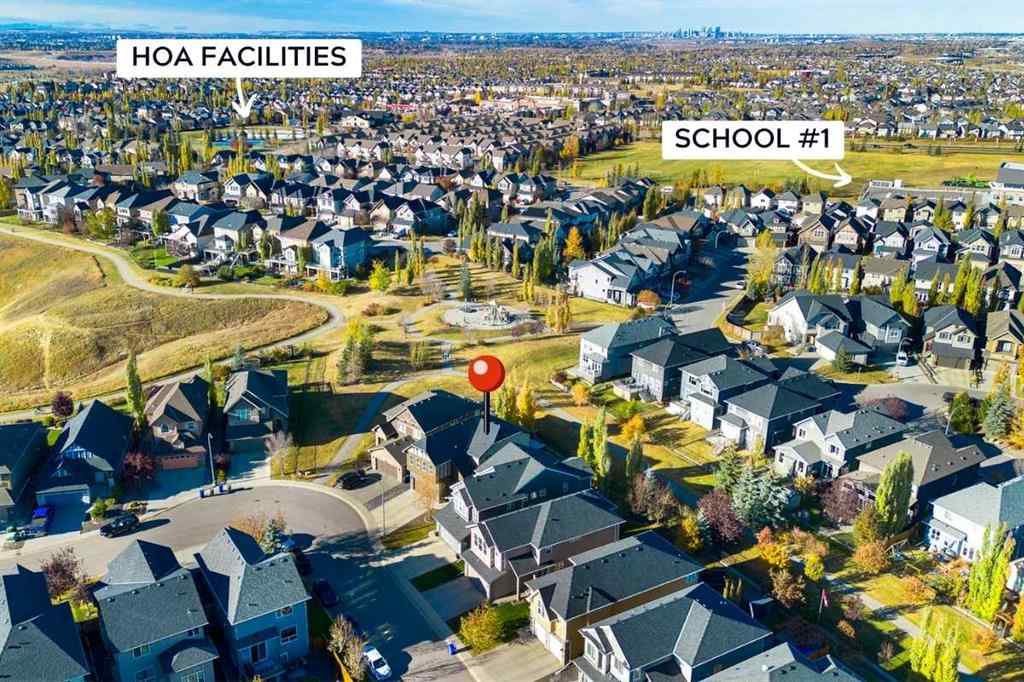 MLS® A2267357 - 163 Cranarch Landing SE in Cranston Calgary, Residential