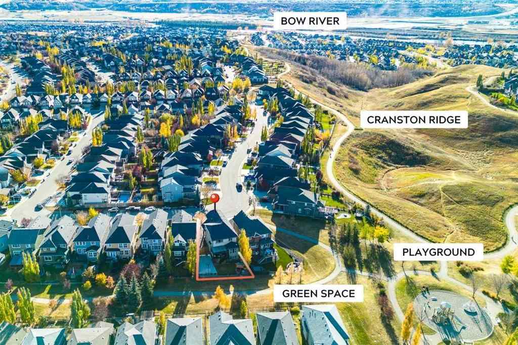 MLS® A2267357 - 163 Cranarch Landing SE in Cranston Calgary, Residential