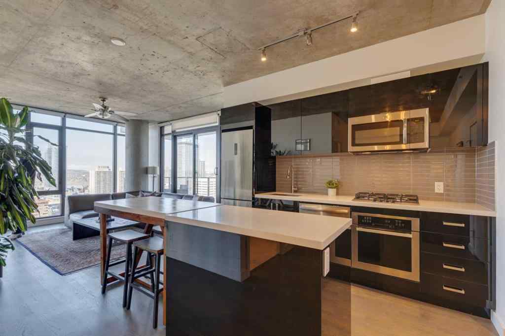 MLS® A2267365 - Unit #1903 1010 6 Street SW in Beltline Calgary, Residential