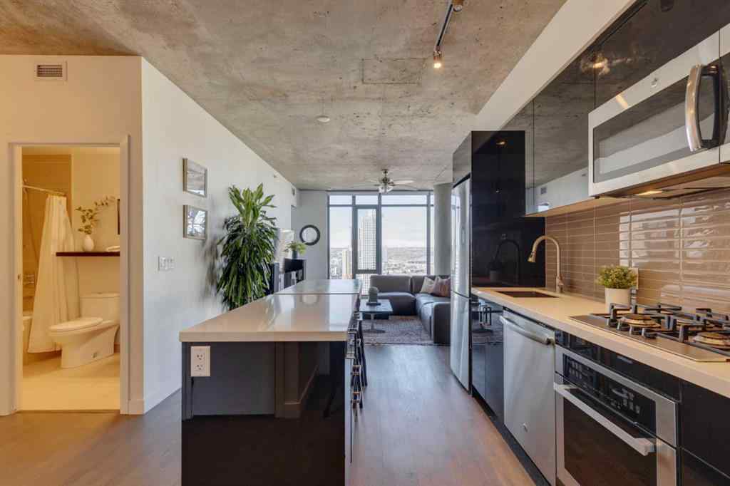 MLS® A2267365 - Unit #1903 1010 6 Street SW in Beltline Calgary, Residential