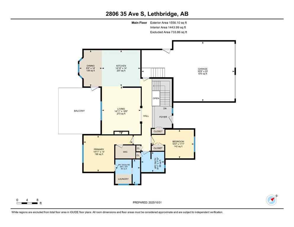 MLS® A2267404 - 2806 35 Avenue S in West Mayor Magrath Dr Lethbridge, Residential