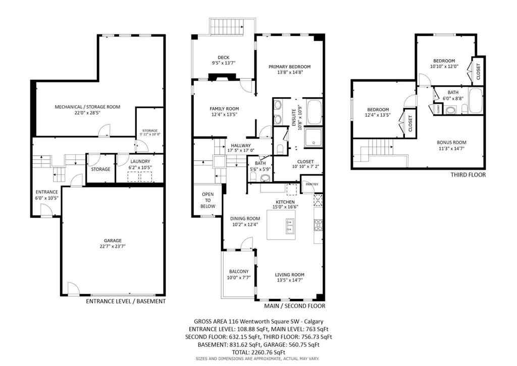 MLS® A2267414 - 116 Wentworth Square SW in West Springs Calgary, Residential