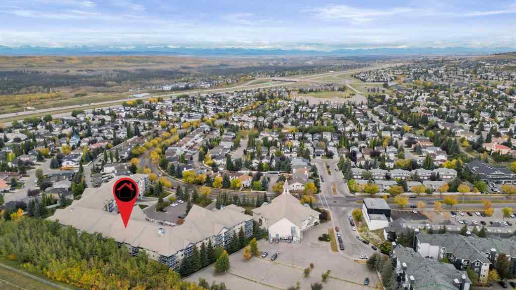 MLS® A2267418 - Unit #404 7239 Sierra Morena Boulevard SW in Signal Hill Calgary, Residential