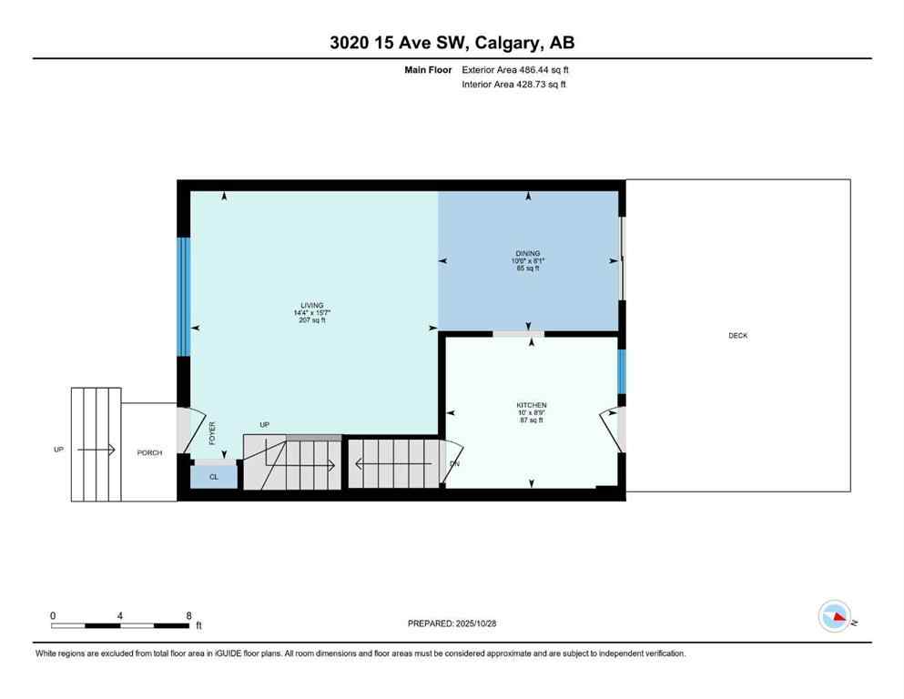 MLS® A2267430 - 3020 15 Avenue SW in Shaganappi Calgary, Residential