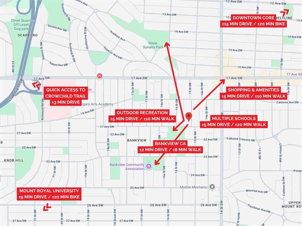 MLS® A2267438 - 2135 15 Street SW in Bankview Calgary, Residential