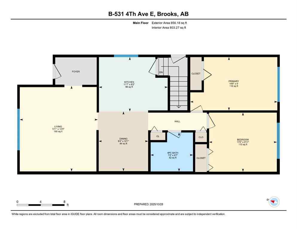 MLS® A2267452 - Unit #B 531 4 Avenue E in Central Brooks, Residential