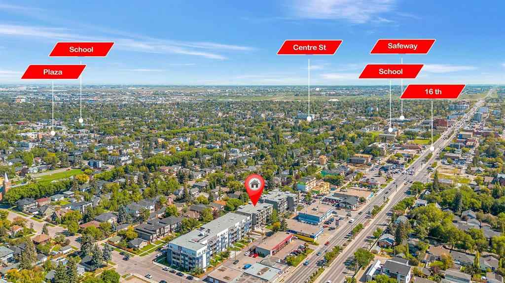 MLS® A2267456 - Unit #205 607 17 Avenue NW in Mount Pleasant Calgary, Residential