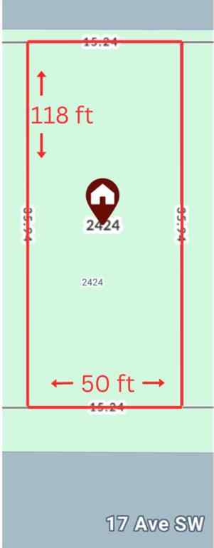 MLS® A2267480 - 2424 17 Avenue SW in Scarboro/Sunalta West Calgary, Residential