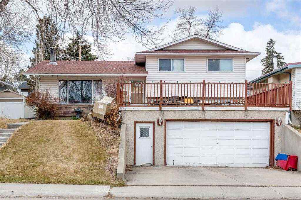 MLS&reg; # A2267488 - 7803 Hunterslea Crescent NW in Huntington Hills Calgary, Residential Open Houses