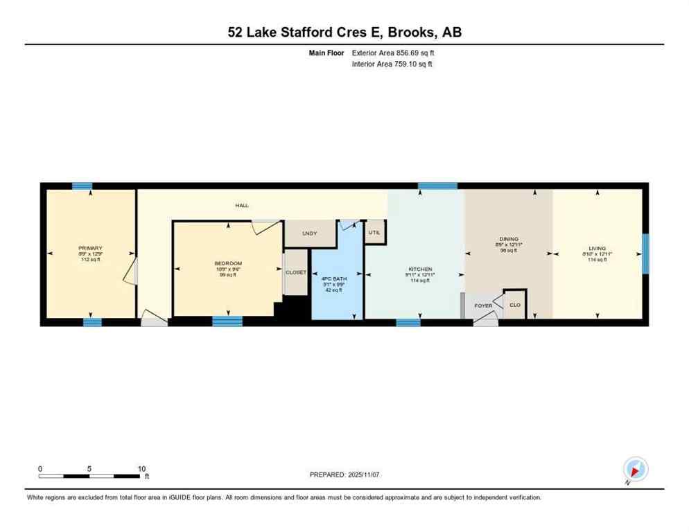 MLS&reg; # A2267547 - 52 Lake Stafford Crescent  in North End Brooks, Mobile Open Houses