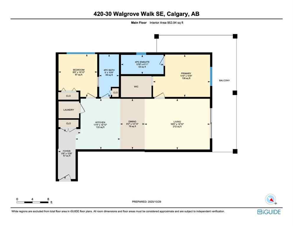 MLS® A2267558 - Unit #420 30 Walgrove Walk SE in Walden Calgary, Residential