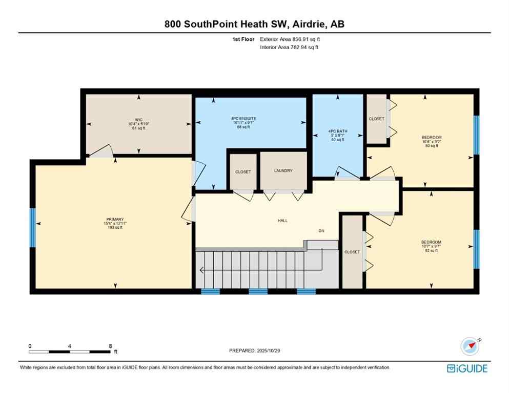 MLS® A2267574 - 800 South Point Heath SW in South Point Airdrie, Residential