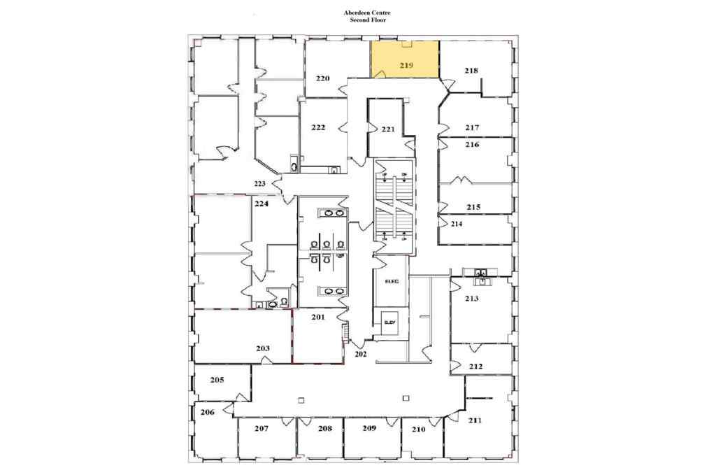 MLS® A2267580 - Unit #219 9728 101 Avenue  in Central Business District Grande Prairie, Commercial