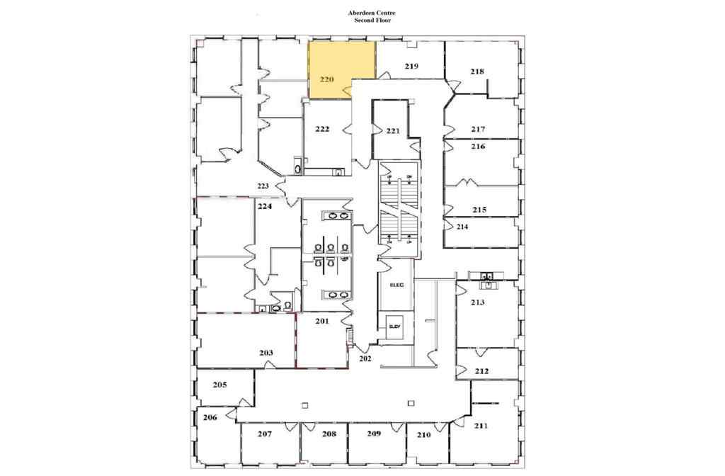 MLS® A2267581 - Unit #220 9728 101 Avenue  in Central Business District Grande Prairie, Commercial