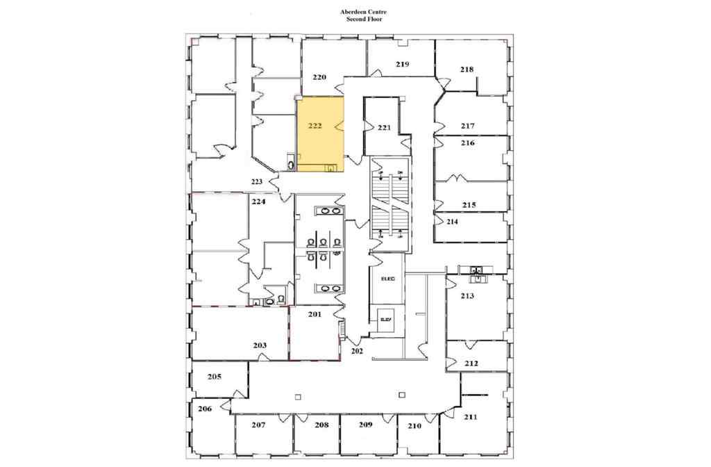MLS® A2267582 - Unit #222 9728 101 Avenue  in Central Business District Grande Prairie, Commercial