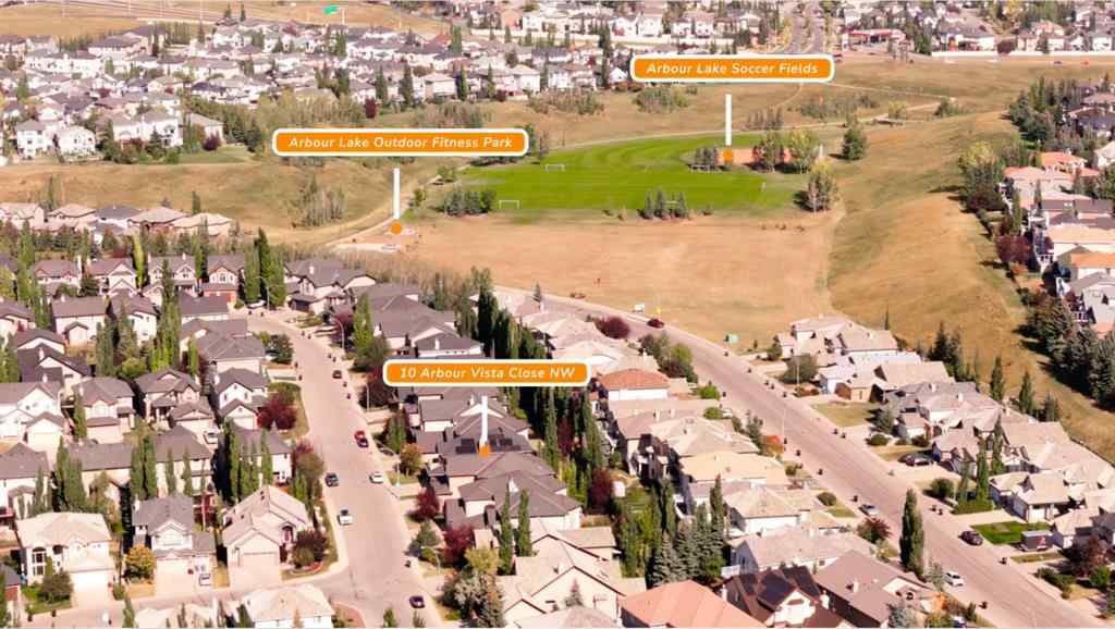 MLS® A2267586 - 10 Arbour Vista Close NW in Arbour Lake Calgary, Residential