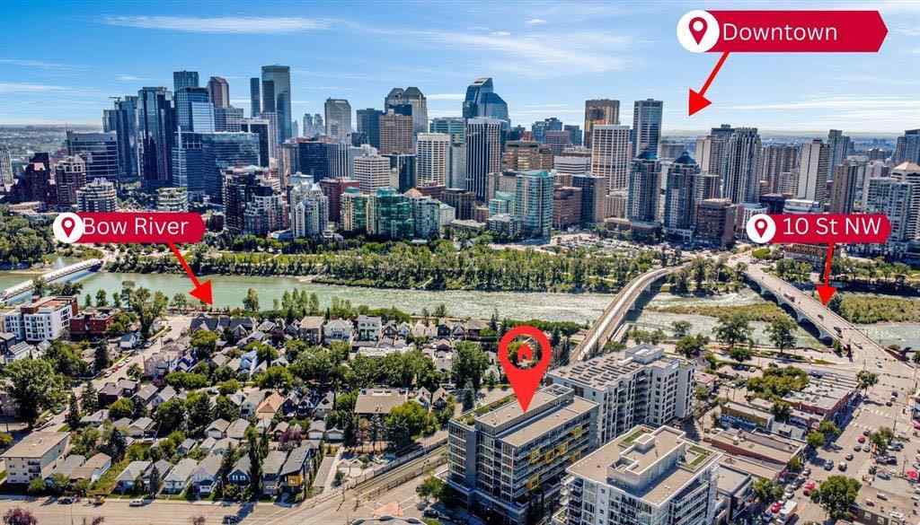 MLS® A2267587 - Unit #118 235 9A Street NW in Sunnyside Calgary, Residential