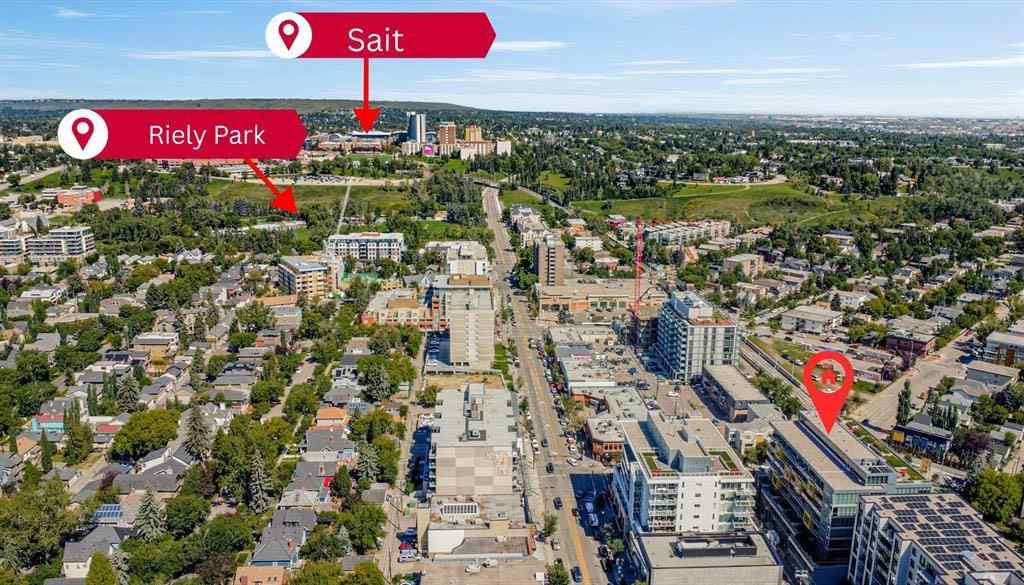 MLS® A2267587 - Unit #118 235 9A Street NW in Sunnyside Calgary, Residential