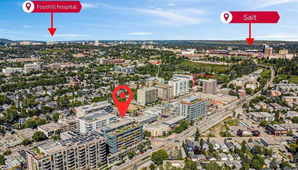 MLS® A2267587 - Unit #118 235 9A Street NW in Sunnyside Calgary, Residential