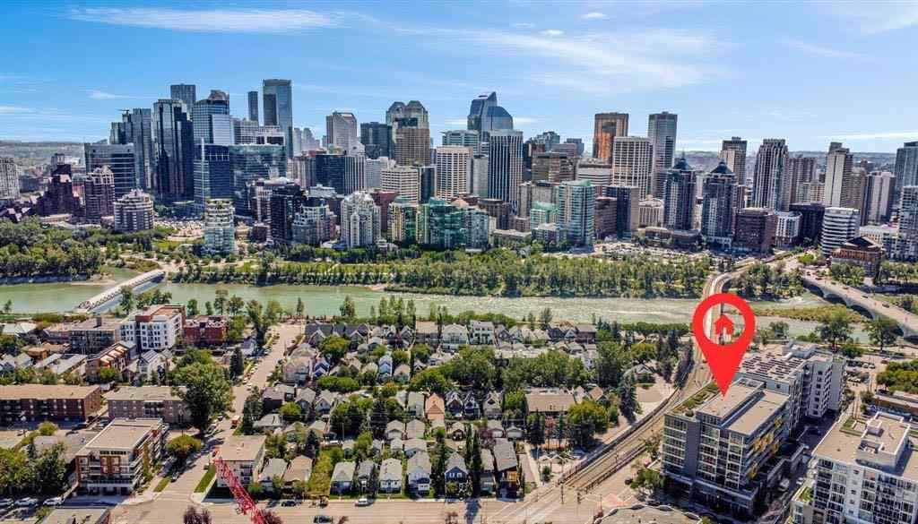 MLS® A2267587 - Unit #118 235 9A Street NW in Sunnyside Calgary, Residential