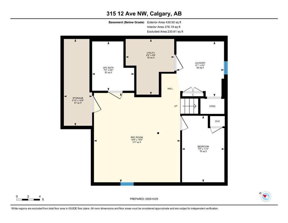 MLS® A2267675 - 315 12 Avenue NW in Crescent Heights Calgary, Residential