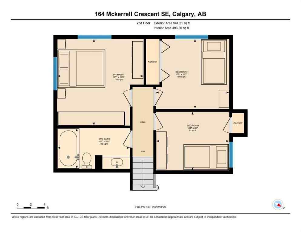 MLS® A2267691 - 164 Mckerrell Crescent SE in McKenzie Lake Calgary, Residential