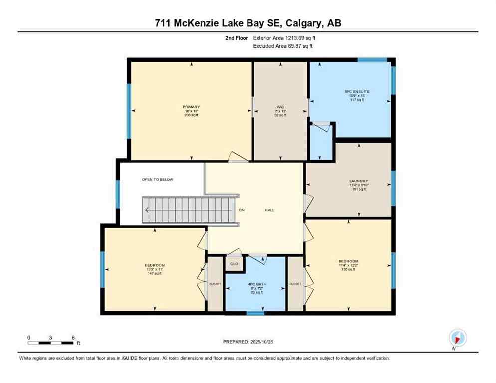 MLS® A2267695 - 711 Mckenzie Lake Bay SE in McKenzie Lake Calgary, Residential
