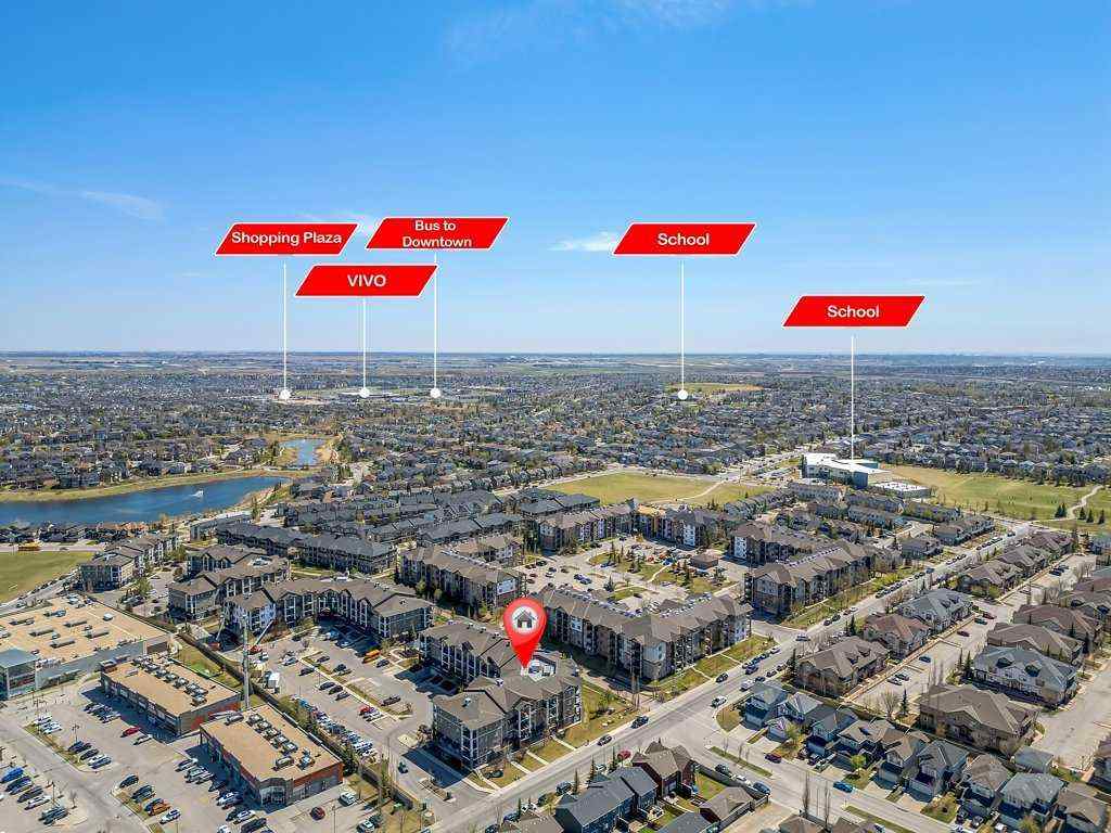 MLS® A2267713 - Unit #1205 130 Panatella Street NW in Panorama Hills Calgary, Residential