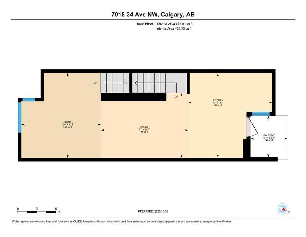 MLS® A2267760 - 7018 34 Avenue NW in Bowness Calgary, Residential