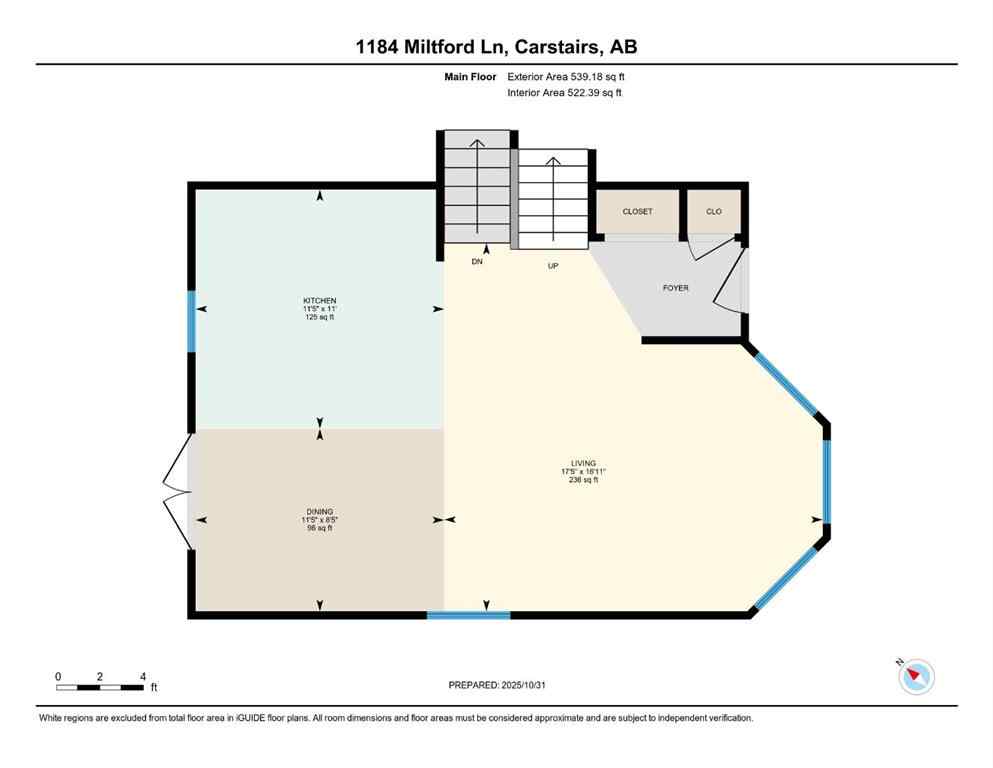 MLS® A2267766 - 1184 Milt Ford Lane  in NONE Carstairs, Residential