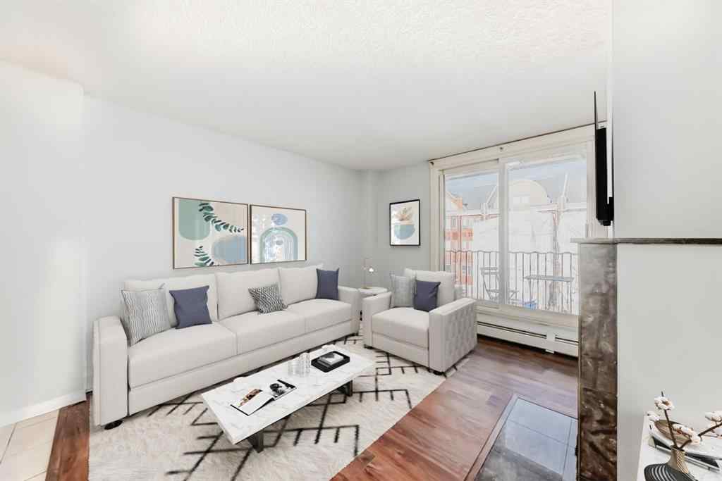 MLS® A2267782 - Unit #401 823 19 Avenue SW in Lower Mount Royal Calgary, Residential