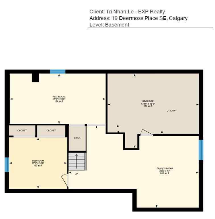 MLS® A2267808 - 19 Deermoss Place SE in Deer Run Calgary, Residential