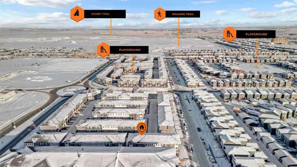 MLS® A2267809 - Unit #105 50 Cornerstone Passage NE in Cornerstone Calgary, Residential