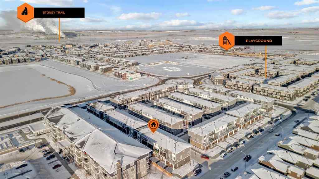 MLS® A2267809 - Unit #105 50 Cornerstone Passage NE in Cornerstone Calgary, Residential