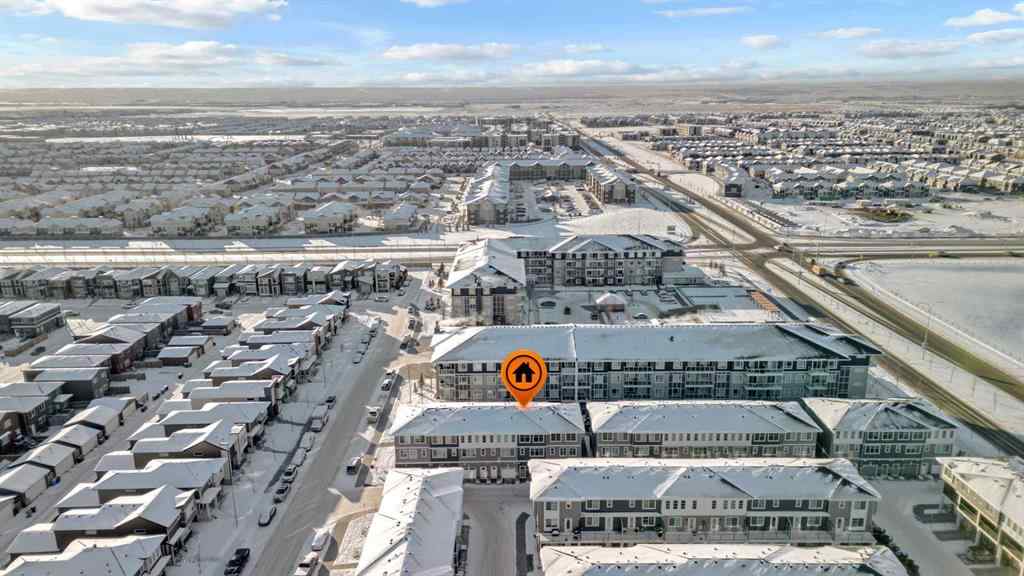 MLS® A2267809 - Unit #105 50 Cornerstone Passage NE in Cornerstone Calgary, Residential
