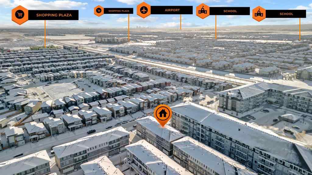 MLS® A2267809 - Unit #105 50 Cornerstone Passage NE in Cornerstone Calgary, Residential