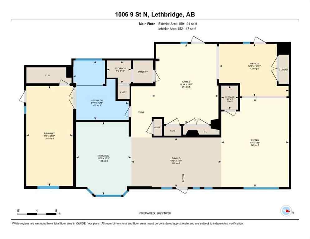 MLS® A2267832 - 1006 9 Street N in Staffordville Lethbridge, Residential