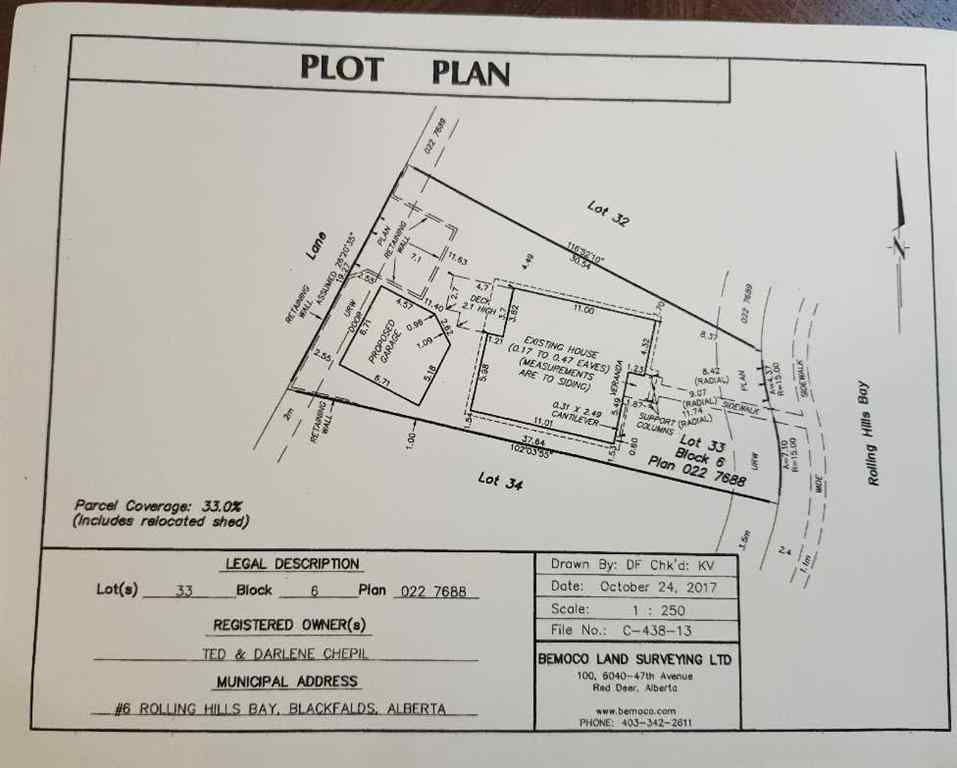 MLS® A2267843 - 6 Rolling Hills Bay  in Rolling Hills Blackfalds, Residential