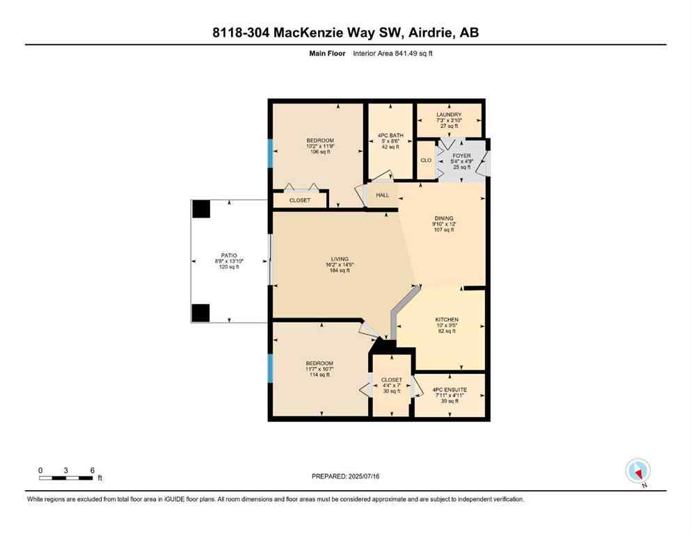 MLS® A2267849 - Unit #8118 304 Mackenzie Way SW in Downtown Airdrie, Residential