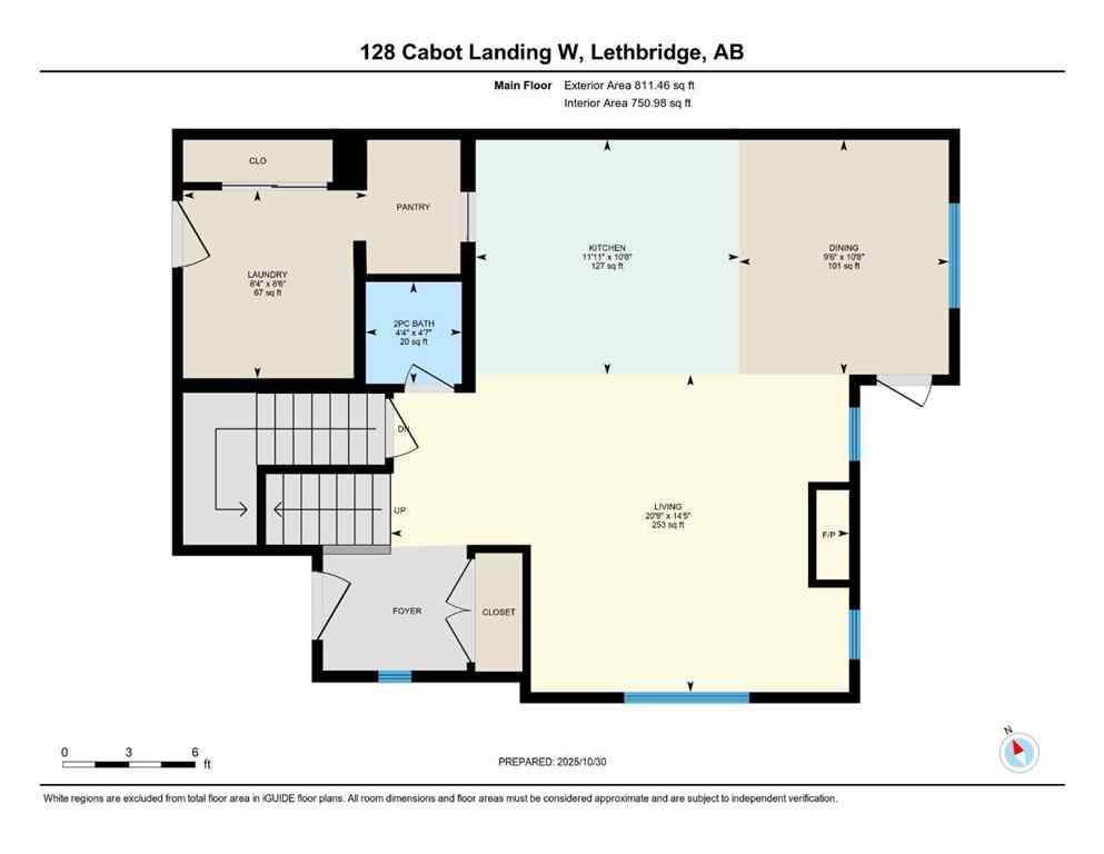 MLS® A2267856 - 128 Cabot Landing W in Garry Station Lethbridge, Residential
