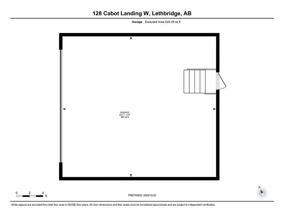 MLS® A2267856 - 128 Cabot Landing W in Garry Station Lethbridge, Residential