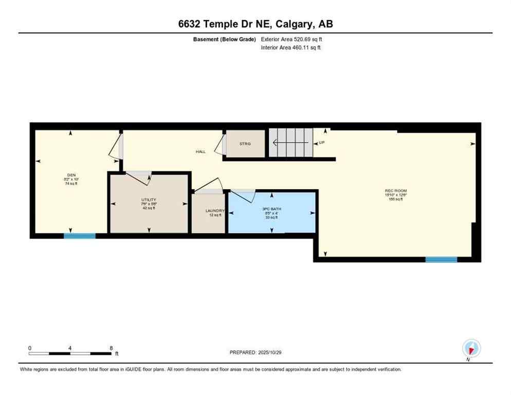 MLS® A2267857 - 6632 Temple Drive NE in Temple Calgary, Residential