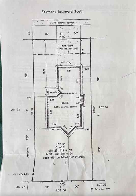 MLS® A2267871 - 425 FAIRMONT Boulevard S in Fairmont Lethbridge, Residential