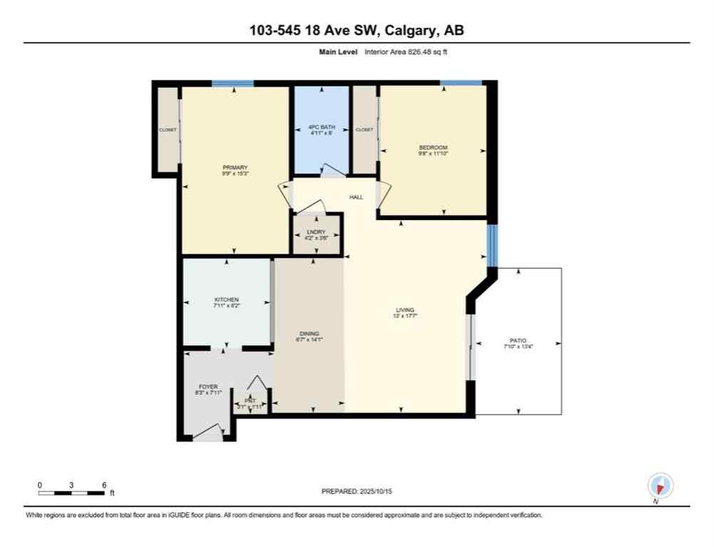 MLS® A2267874 - Unit #103 545 18 Avenue SW in Cliff Bungalow Calgary, Residential